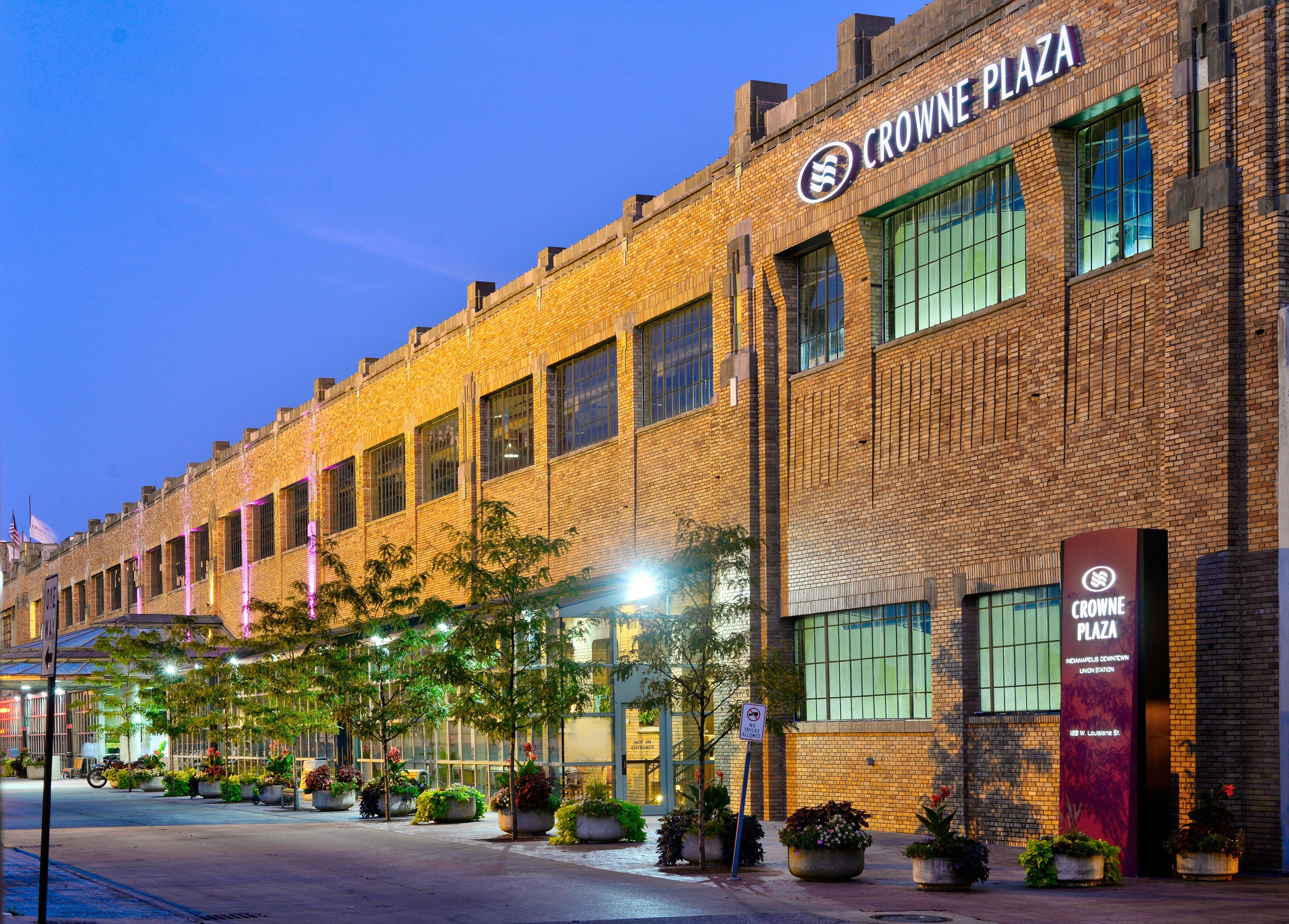 Crowne Plaza Indianapolis-Dwtn-Union Stn By Ihg Otel Dış mekan fotoğraf